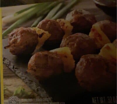 Turkey & pineapple chicken meatballs