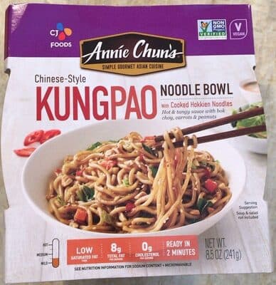 ANNIE CHUN'S, KUNG PAO NOODLE BOWL