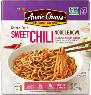 Sweet Chili Korean-Style Noodle Bowl
