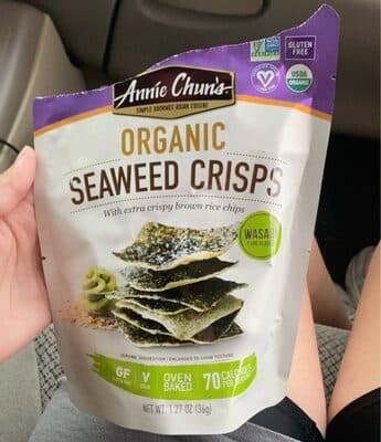 Wasabi Seaweed Crisps with Extra Crispy Brown Rice Chips