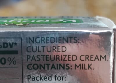 Unsalted Pure Irish Butter Sticks