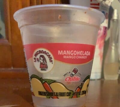 Mangohelada Mango Chamoy Chilito Frozen Fruit Cup