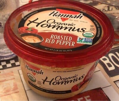 Hannah Roasted Red Pepper Organic Hommus