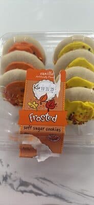 Frosted Soft Sugar Cookies