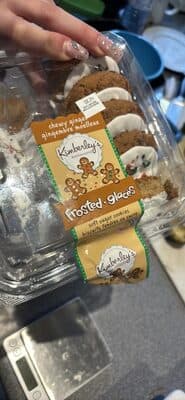 Chewy Ginger Frosted Soft Sugar Cookies