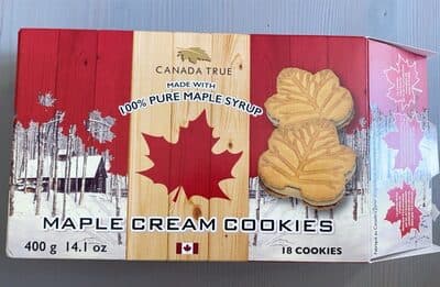 Maple cream cookies