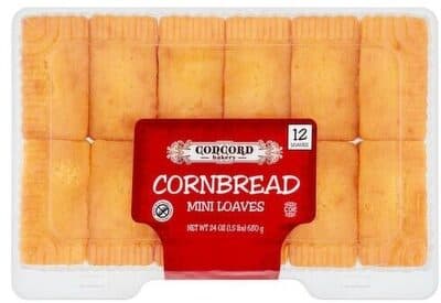 Cornbread Mini Loaves