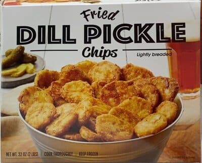 Fried Dill Pickle Chips