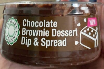 Chocolate Brownie Dessert Dip & Spread