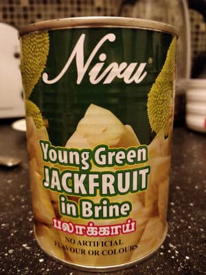 Young Green Jackfruit in Brine