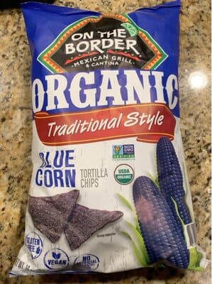 Blue corn tortilla chips