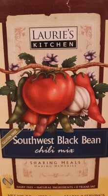 Laurie's Kitchen Gluten Free Southwest Black Bean Chili Mix
