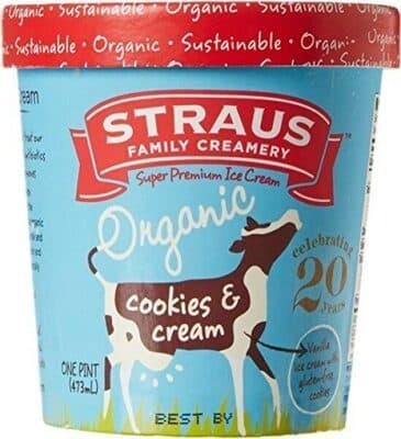 Cookies & Cream Gluten-Free Cookies Blended Into Sweet Cream Super Premium Ice Cream