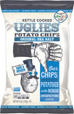 Uglies Original Sea Salt Kettle Cooked Potato Chips