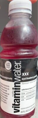 Acai-Blueberry-Pomegranate Flavored Nutrient Enhanced Water Beverage