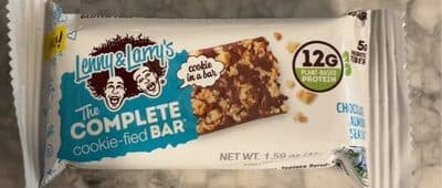 Lenny & Larry's The Complete Cookie-Fied Bar Chocolate Almond Sea Salt
