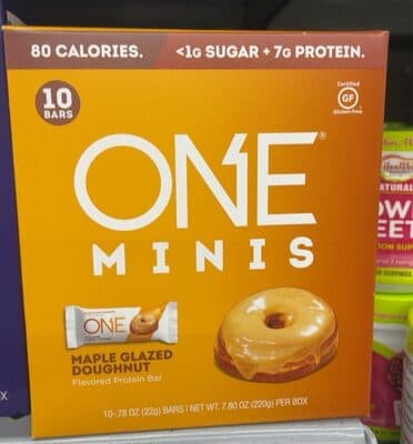 Maple Glazed Doughnut Flavored Protein Minis Bar