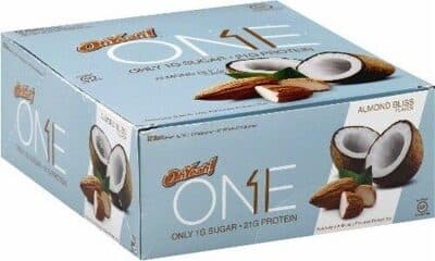 Almond Bliss Flavored Protein Bars