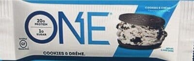 Cookies & Creme Flavored Protein Bars