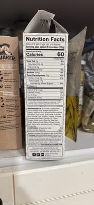 Snack Crackers, Olive Oil & Herb