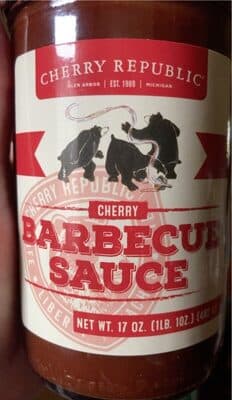 Original cherry barbecue sauce real cherry chunks e
