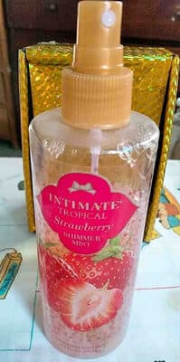 Intimate Tropical Strawberry Shimmer mist