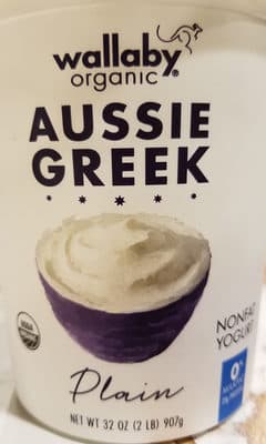 Plain Aussie Greek Style Nonfat Yogurt