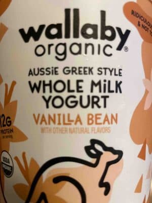 Vanilla Bean Aussie Greek Style Whole Milk Yogurt