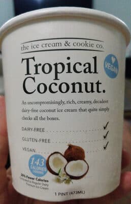 Tropical Coconut Ice Cream