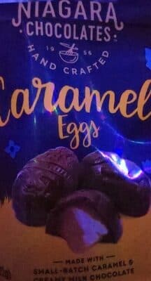 Caramel eggs