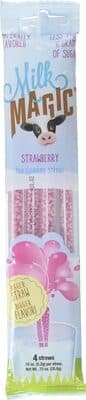Milk Flavoring Straws, Strawberry
