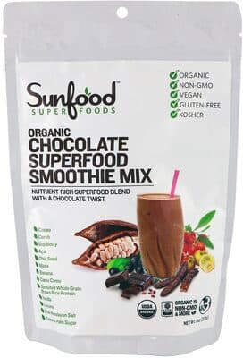 Chocolate Organic Superfood Smoothie Mix