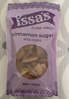 Flame Baked Cinnamon Sugar Pita Chips
