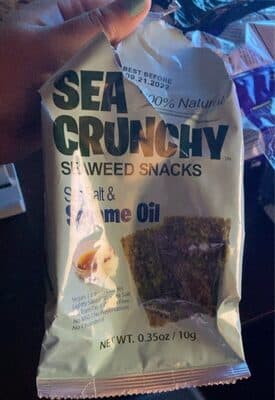 Sea Crunchy seaweed snack