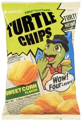 Orion Turtle Chips Corn Soup Flavour