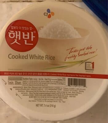 Cooked White Rice