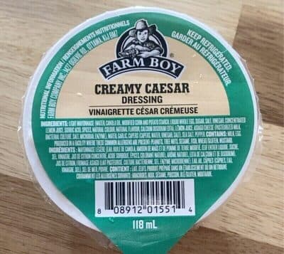 Creamy Caesar Dressing