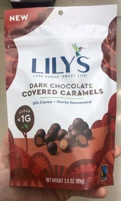 Dark Chocolate Covered Caramels