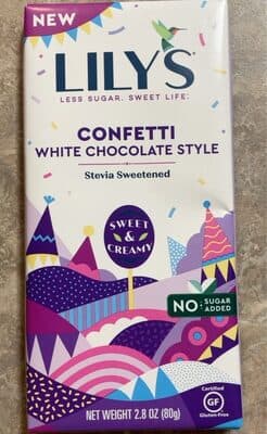 Lilys Confetti White Chocolate