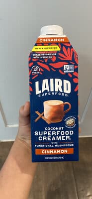 Coconut Superfood Creamer Cinnamon