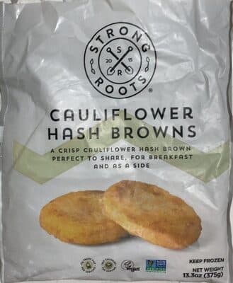 Cauliflower Hash Browns