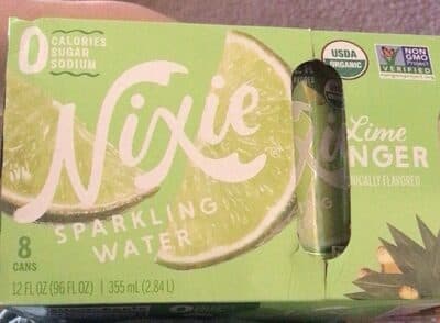 Lime Ginger Sparkling Water
