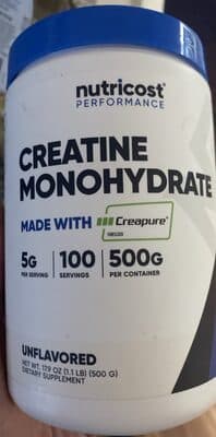 Creatine Monohydrate Made With Creapure