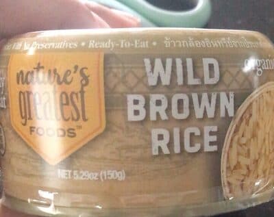 Organic Wild Brown Rice