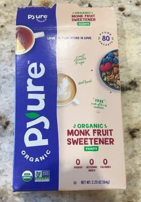 Monk fruit sweetener