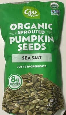 Sprouted Organic Pumpkin Seeds