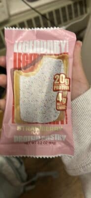 Legendary Foods Strawberry Flavored Tasty Pastry