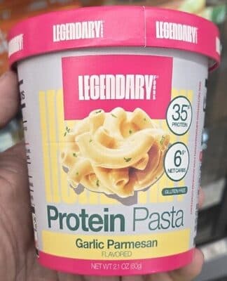 Protein Pasta Garlic Parmesan