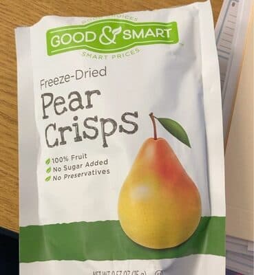 Freeze-dried Pear Crisps