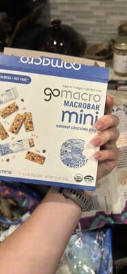 Gomacro Minis Oatmeal Chocolate Chip Macrobar